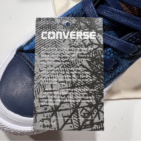 Converse Chuck Taylor All-Star II Medieval Blue High Tops Mountains/Sunrise - Picture 15 of 16